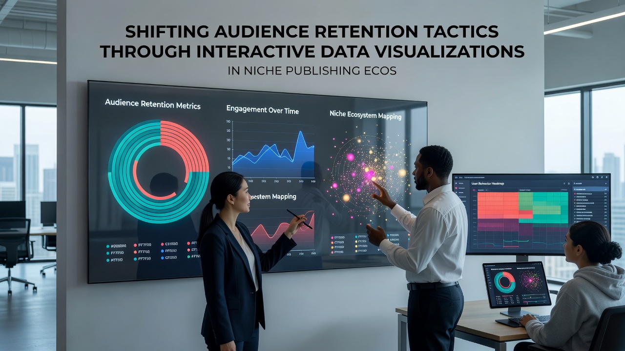 Close-up of a user interacting with layered charts on a desktop screen in a specialized editorial environment